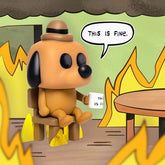 This is Fine Dog POP! Vinyl Figure - EE Exclusive